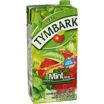 Äpple- och myntadryck