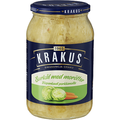Surkål med Morötter