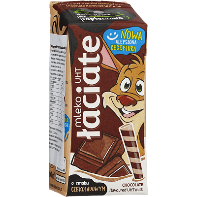 Mjölk med chokladsmak