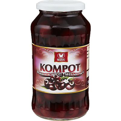 Körsbärskompott