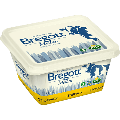 Bregott mellan