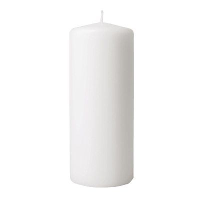 Blockljus Vitt 