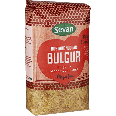 Bulgur med nudlar