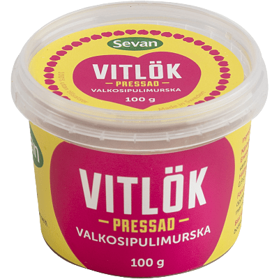 Vitlök Pressad
