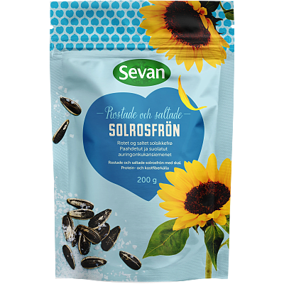Solrosfrön rostade & saltade