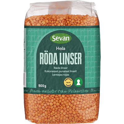 Linser Röda Hela