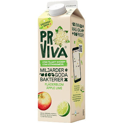 Proviva Fläderblom Äpple Lime