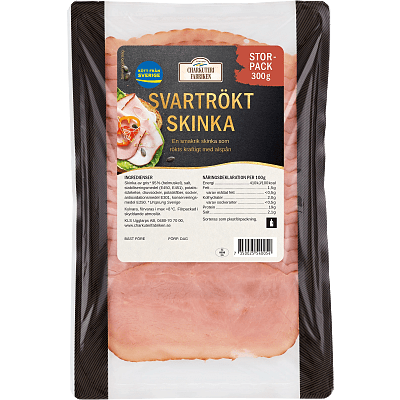 Svartrökt skinka