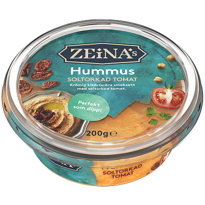Hummus soltorkad tomat