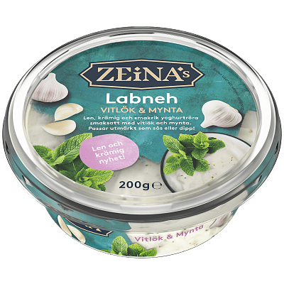 Labneh Vitlök & Mynta