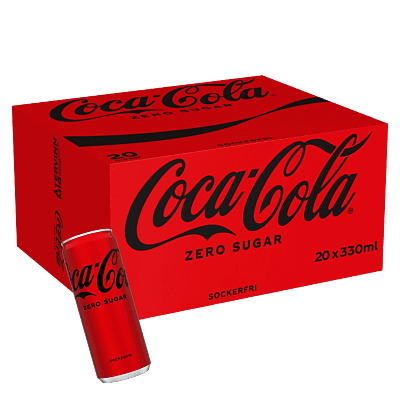 Coca-Cola Zero 33cl 20-pack