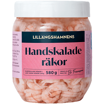 Handskalade räkor